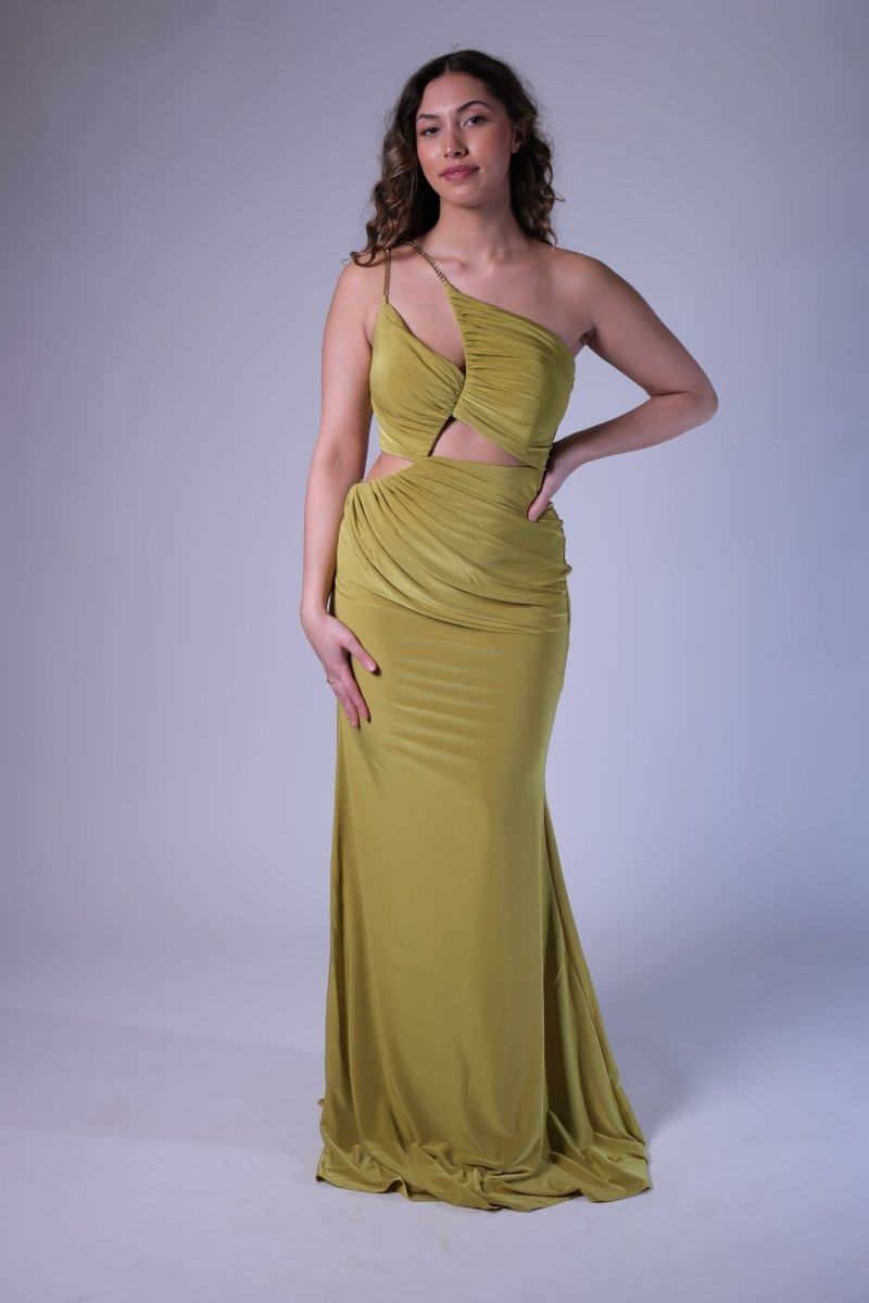 Maison Guillemette Robe Verte Dos Nu Robe Kelly Vert Winggirls